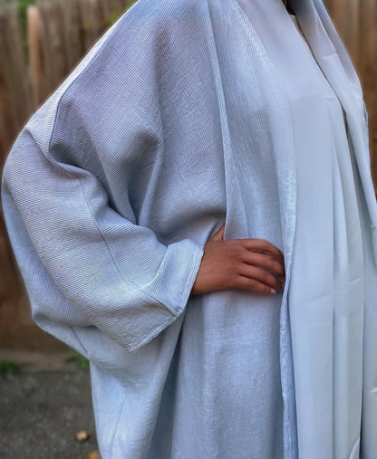Textured Cotton Abaya