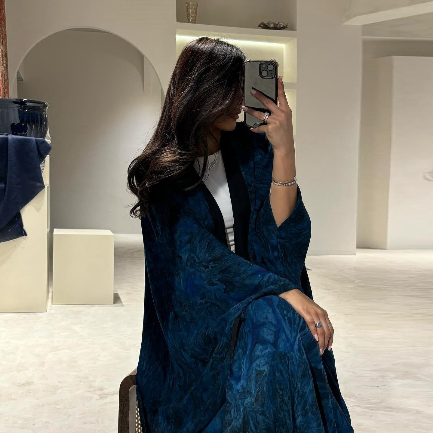 Midnight Elegance Abaya